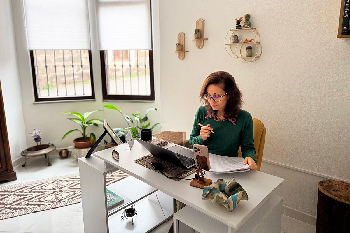 Immagine: Angela Corrias travel designer crea itinerari su misura in Sardegna.